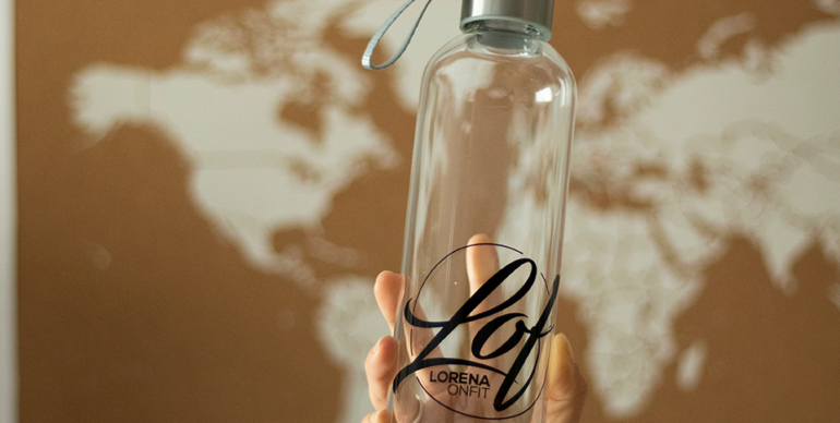 botella reutilizable lorenaonfit